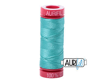 Aurifil 12wt. 50 mtr spool. 1148 Light Shade