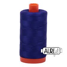 Aurifil 50 WT Cotton Thread Colour: Blue Violet 1200