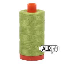 Aurifil 50 WT Cotton Thread Colour: Spring Green 1231