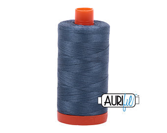 Aurifil 50 WT Cotton Thread Colour: Medium Blue Grey 1310