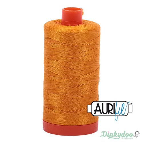 Aurifil 50 WT Cotton Thread Colour: Yellow Orange 2145