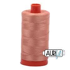 Aurifil 50 WT Cotton Thread Colour: Peach 2215