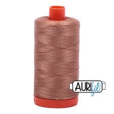 Aurifil 50 WT Cotton Thread Colour: Cafe au lait 2340