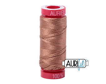 Aurifil 12wt. 50 mtr spool. 2340 Cafe au lait