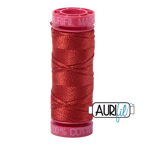 Aurifil 12wt. 50 mtr spool. 2395 Pumpkin Spice