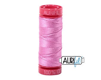 Aurifil 12wt. 50 mtr spool. 2479 Medium Orchid