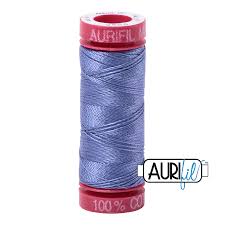 Aurifil 12wt. 50 mtr spool. 2525 Dusty Blue Violet