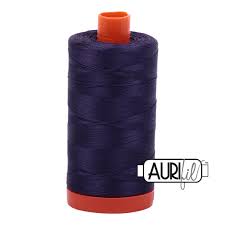 Aurifil 50 WT Cotton Thread Colour: Dark Dusty Grape 2581