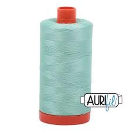 Aurifil 50 WT Cotton Thread Colour: Medium Mint 2835