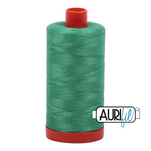 Aurifil 50 WT Cotton Thread Colour: Light Emerald 2860