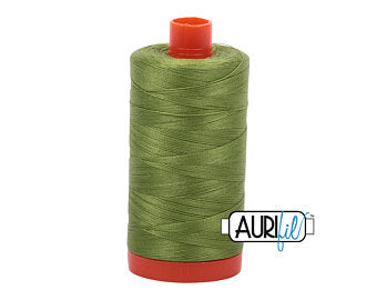 Aurifil 50 WT Cotton Thread Colour: Fern Green 2888