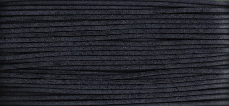 3mm Waxed Cotton Cord Gunmetal Grey col 9