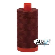 Aurifil 50 WT Cotton Thread Colour: Copper Brown 4012