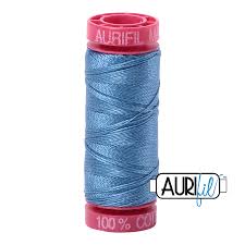 Aurifil 12wt. 50 mtr spool. 4140 Wedgewood