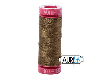 Aurifil 12wt. 50 mtr spool. 4173 Dark Olive