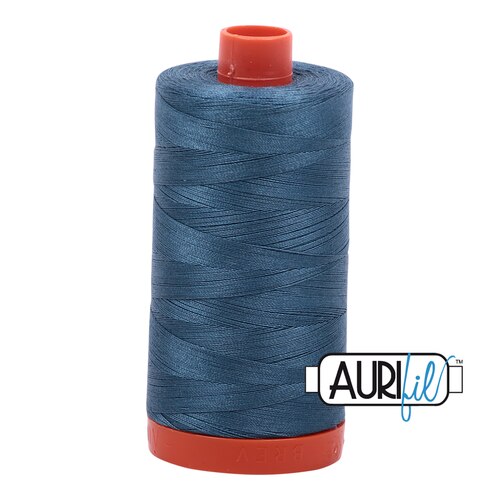 Aurifil 50 WT Cotton Thread Colour: Smokey Blue 4644