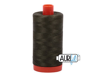 Aurifil 50 WT Cotton Thread Colour: Dark Green 5012