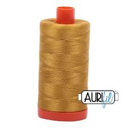 Aurifil 50 WT Cotton Thread Colour: Mustard 5022