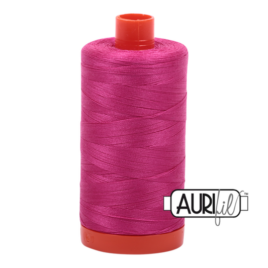 Aurifil 50 WT Cotton Thread Colour: Fuchsia 4020