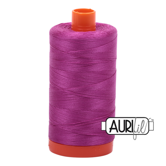 Aurifil 50 WT Cotton Thread Colour: Magenta 2535