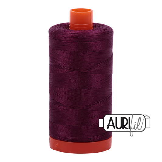 Aurifil 50 WT Cotton Thread Colour: Plum 4030