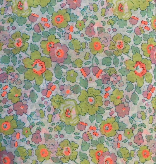 Liberty Tana Lawn - Betsy Neon Bespoke 32X