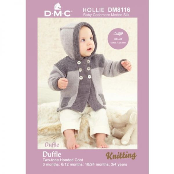 DMC  Duffle Two-tone Hooded Coat