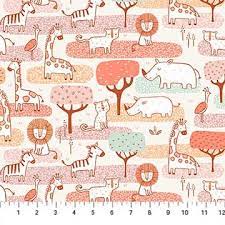 Savanna Sunset Animals and Trees - Multi by Tati Abaurre for Figo