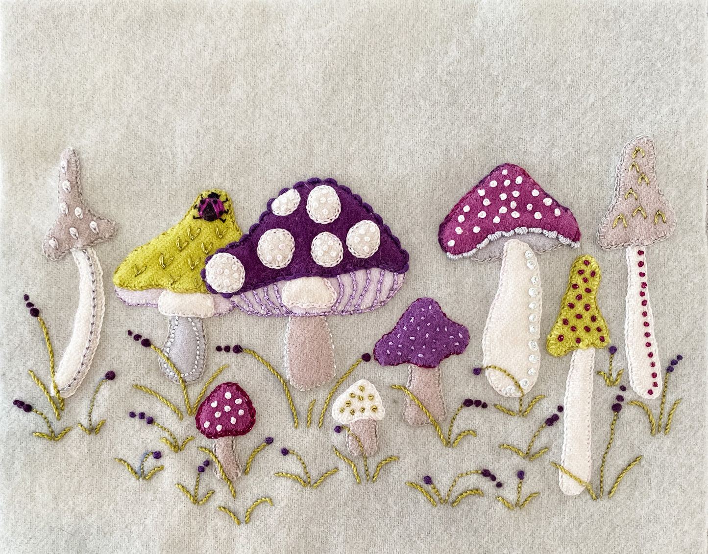 Forest Floor Zippy Bag - Purple Kit