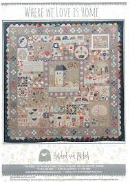 Where We Love is Home Pattern by Hatched and Patched
