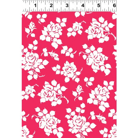 Tanya Whelan - Janey - Pink Background Floral Y2705-4