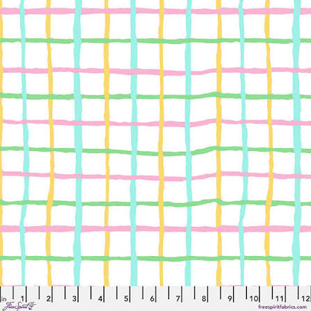 Kaffe Fassett Grid  PWGBM105 Pastel
