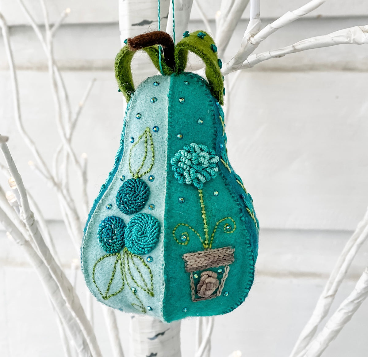 Luxurious Pear Kit - Brights Colourway - Lagoon Designed by Ngaire Mon ...