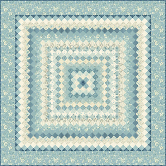 Trip Around the Island Pieced Quilt Pattern