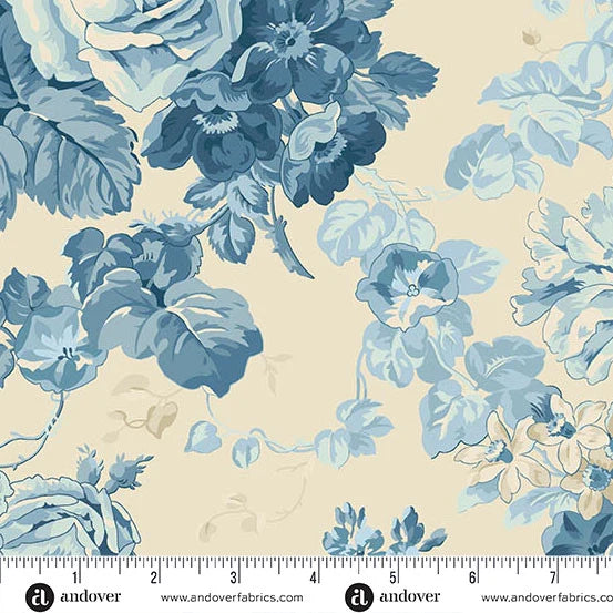 Laundry Basket Quilts - Special Delivery - Rose Bouquet Porcelain