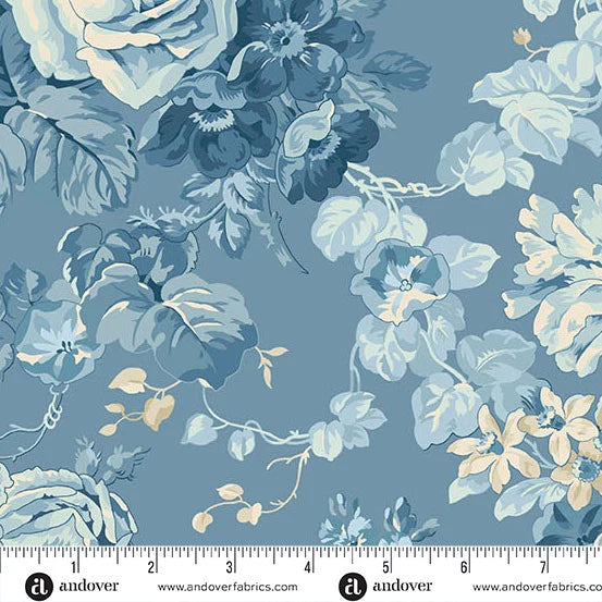 Laundry Basket Quilts - Special Delivery - Rose Bouquet Twill