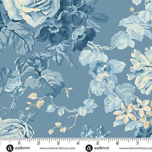 Laundry Basket Quilts - Special Delivery - Rose Bouquet Twill