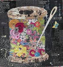 Spool of Flowers by Laura Heine
