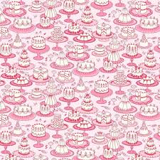 Liberty Cotton - Garden Party - Afternoon Tea Pink