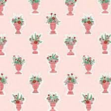 Liberty Cotton - Garden Party - Jardiniere Spot Pink