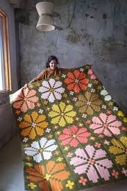 Knitted Blooms Quilt Pattern by Lo & Behold