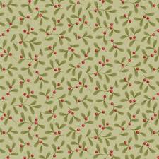 Merry Little Christmas Mistletoe Pistachio 100633
