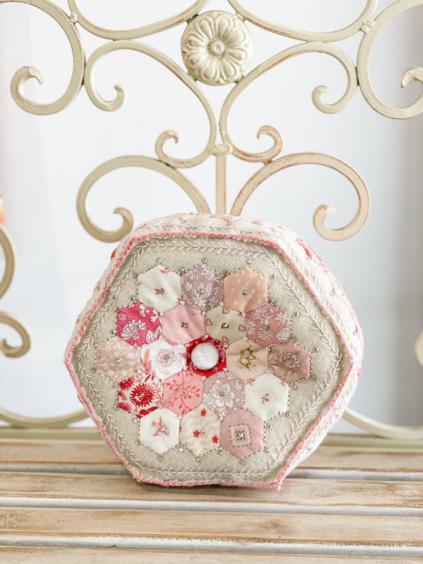 Mia Pin Cushion Pattern Designed by Ngaire Montgomery-Williams