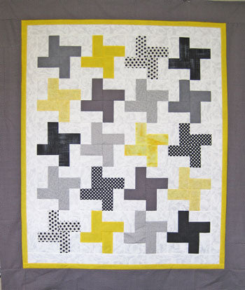 Modern Windmill Baby/Lap Quilt Pattern