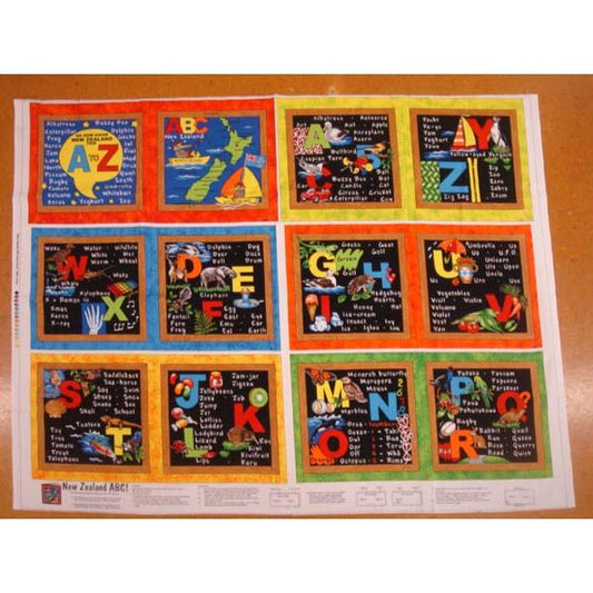 New Zealand ABC Book Panel 86590 Col 1