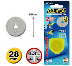 Olfa Rotary Cutter Blade Refil 28mm