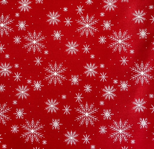 Once Upon a Christmas by Sweetfire Designs Snowflakes Red