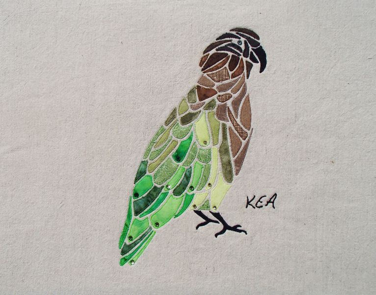 NZ Kea Pattern, by Tegan Montgomery-Williams