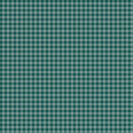 P & B Cider Mill Check by Michael Zindell Dark Teal