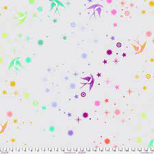 Tula Pink Quilt Backer 108" wide Whisper